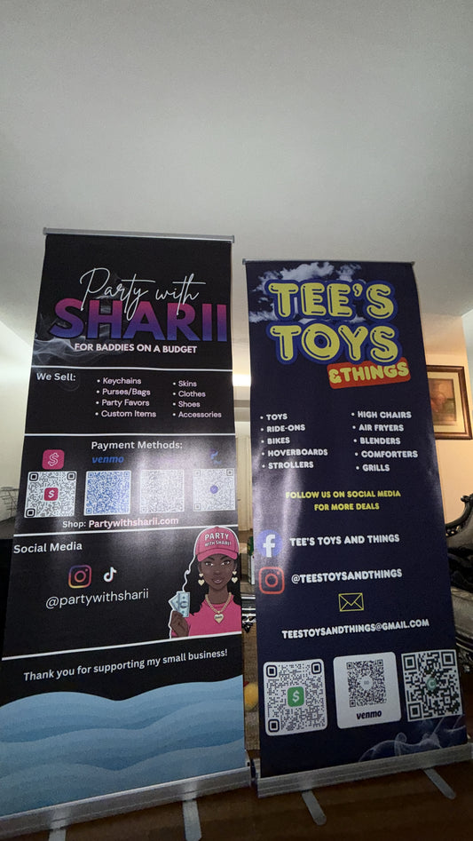 The Instant Attention Magnet Banner!